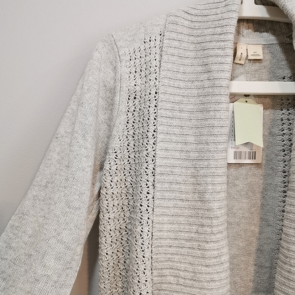 Anthropologie Moth OPEN POINTELLE CARDIGAN - Picture 2 of 9